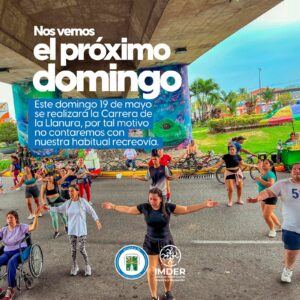 NOS VEMOS EL PROXIMO DOMINGO 25 DE MAYO