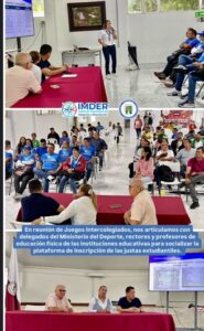 REUNION JUEGOS INTERCOLEGIADOS