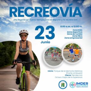 RECREOVIA DOMINGO 23 DE JUNIO