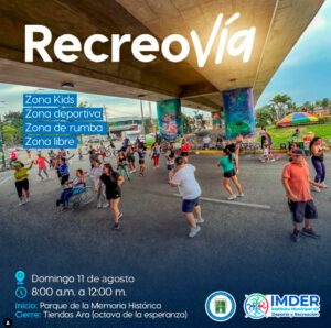 RECREOVIA 11 DE AGOSTO