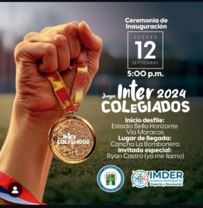 JUEGOS INTERCOLEGIADOS 2024