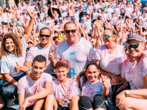 Más de 5.000 personas participaron en la 2da caminata de la mujer llanera