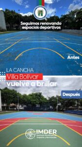 SEGUIMOS RENOVANDO ESPACIOS DEPORTIVOS