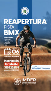 REAPERTURA PISTA BMX