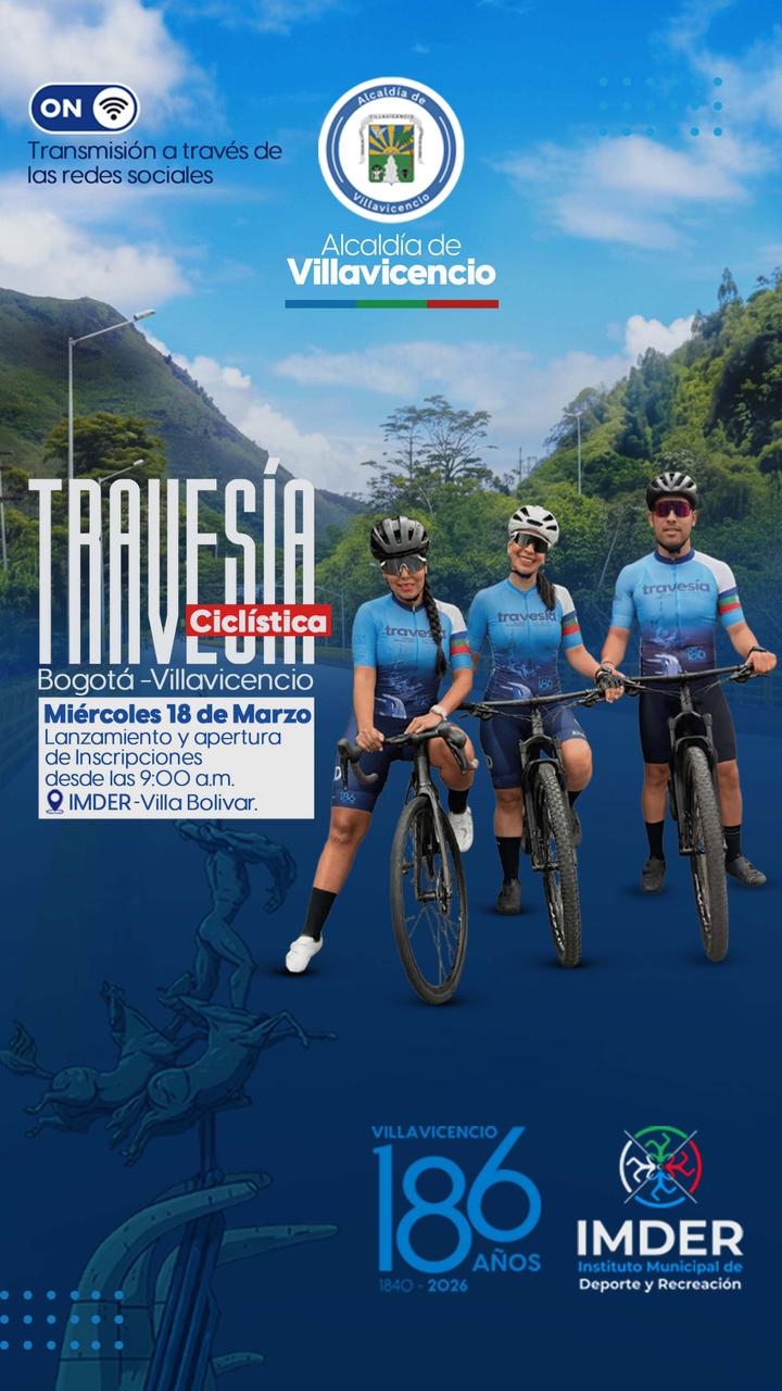 INSCRIPCIÓN A TRAVESIA CICLISTA ALCARAVAN LLANERO 2026