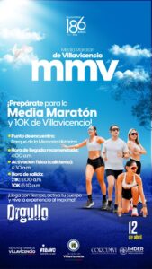 Todo listo para vivir la Media Maratón y 10K y 21 K de Villavicencio 🏃‍♂️🔥