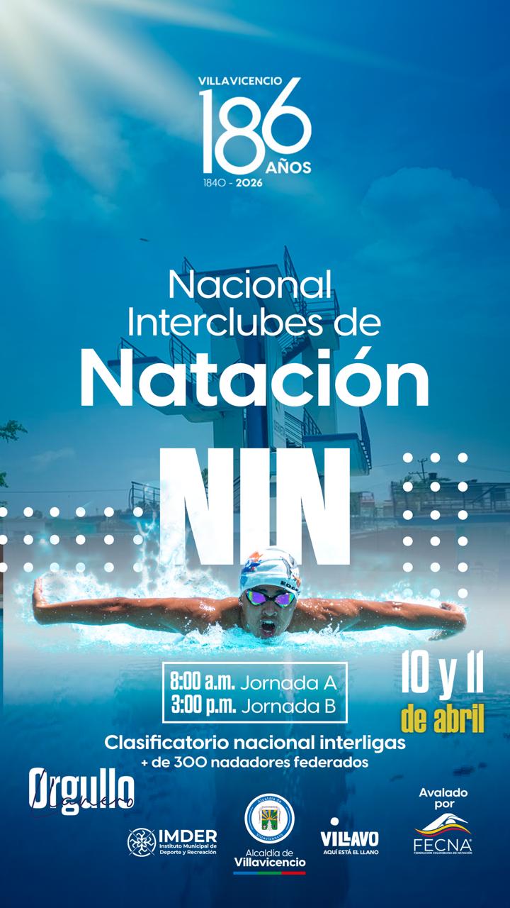 Villavicencio se prepara para recibir a los mejores 🏊‍♂️🔥