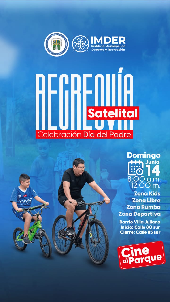 Celebremos juntos el Día del Padre! 💙🚴‍♂️