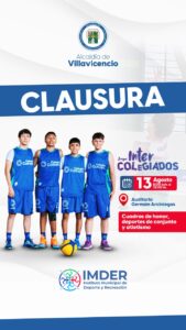 CLAUSURA JUEGOS INTERCOLEGIADOS